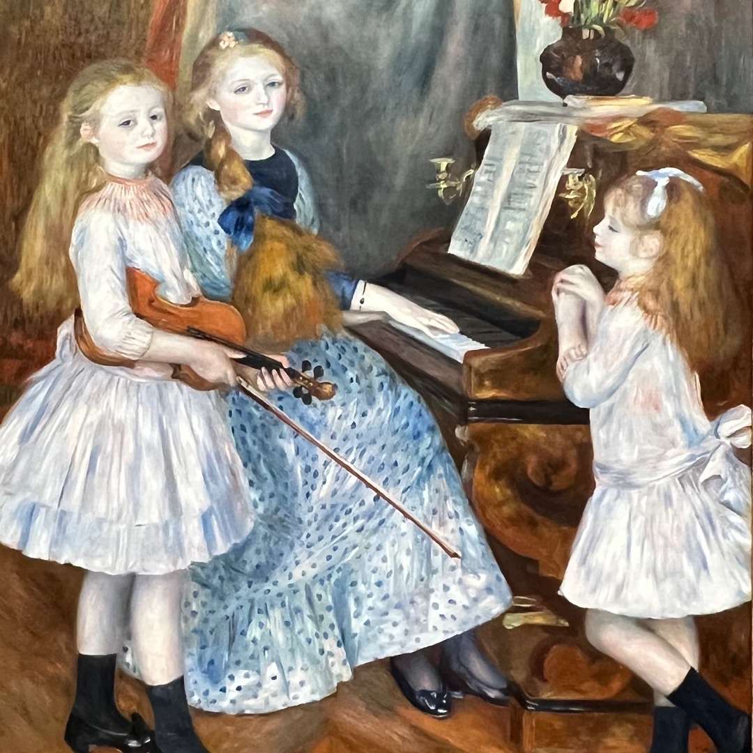 Impressionist Museums in Paris renoirs picture of the daughters